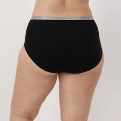 Hanes Just My Size Women's Stretch Cotton Brief Underwear, 5-Pack (Plus Size)