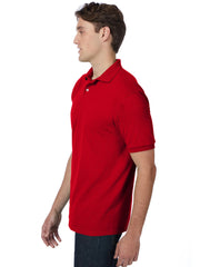 Hanes EcoSmart Men's Polo Shirt (Big &amp; Tall Sizes Available)