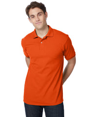 Hanes EcoSmart Men's Polo Shirt (Big &amp; Tall Sizes Available)