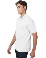 Hanes EcoSmart Men's Polo Shirt (Big &amp; Tall Sizes Available)