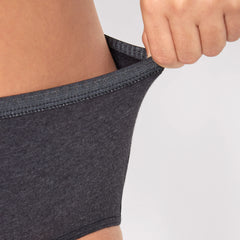 Hanes Just My Size Women's Cotton High Brief Underwear, 6-Pack (Plus Size)