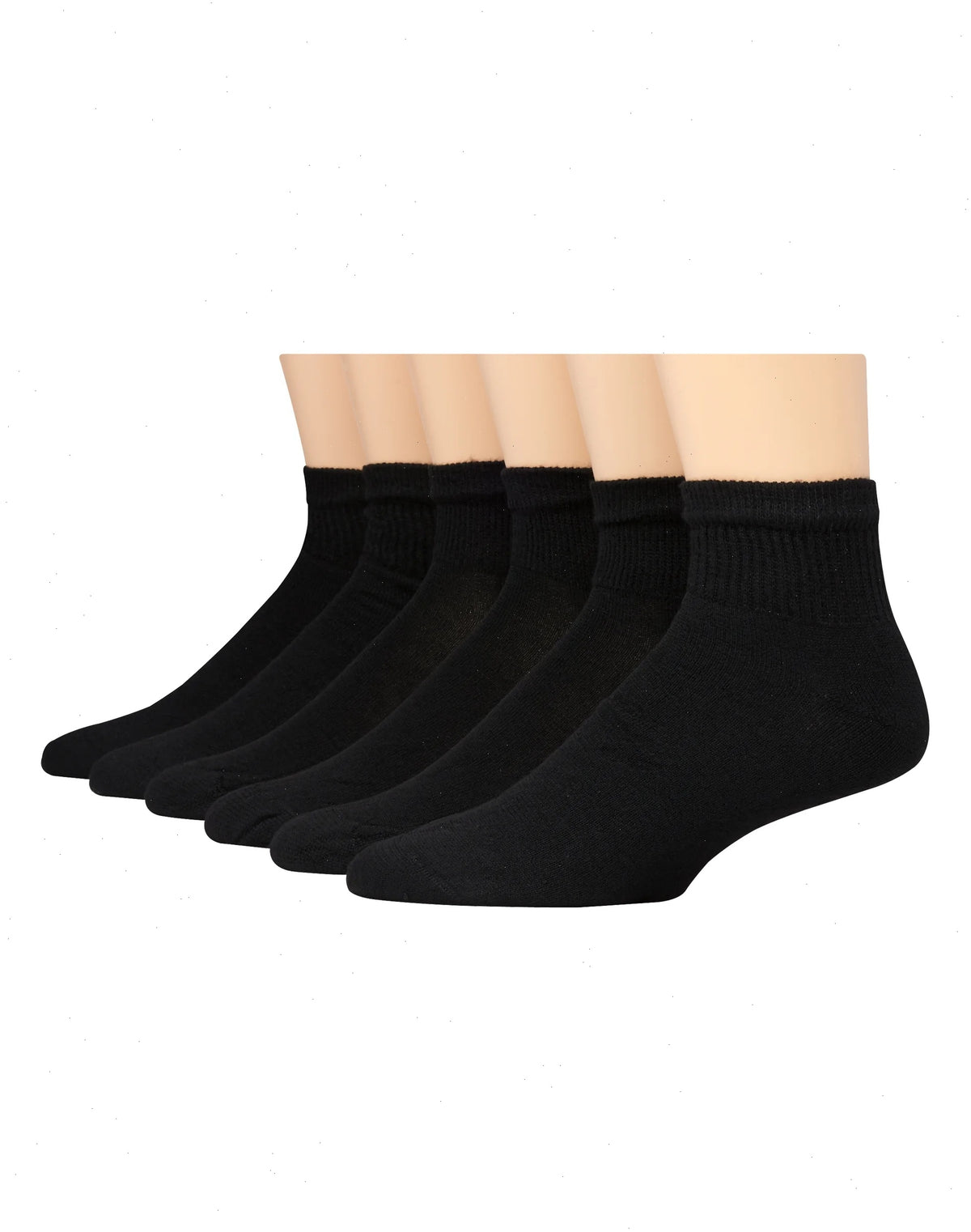 Hanes Men's Cushion Ankle Socks, 6-Pairs