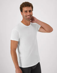 Hanes Men's White Undershirt Pack, 6-Pack, Odor Control