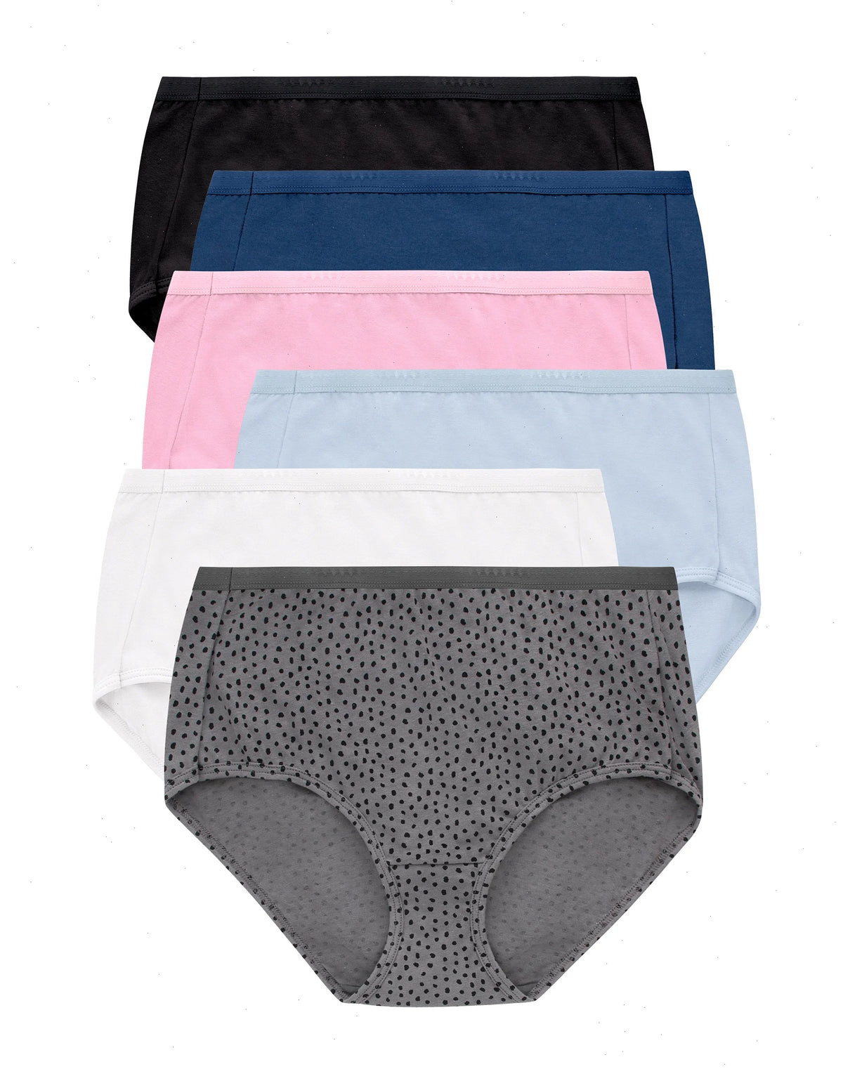 Hanes Ultimate Women's Breathable Brief Underwear, 6-Pack