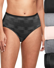 Hanes Ultimate Women's Breathable Brief Underwear, 6-Pack