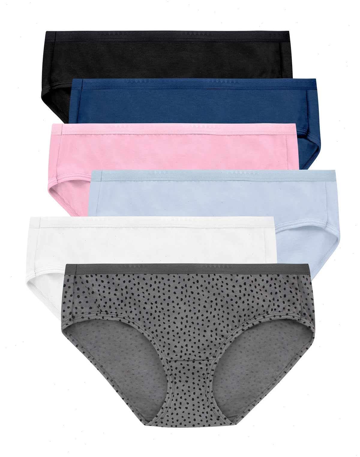 Hanes Ultimate Women's Breathable Hipster Underwear, 6-Pack