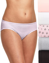Hanes Ultimate ComfortSoft Women&rsquo;s Hipster Underwear, 5-Pack
