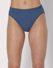 Hanes Ultimate Women's Breathable Hi-Cut Underwear, 6-Pack