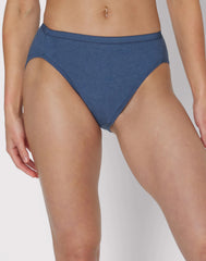 Hanes Ultimate Women's Breathable Hi-Cut Underwear, 6-Pack