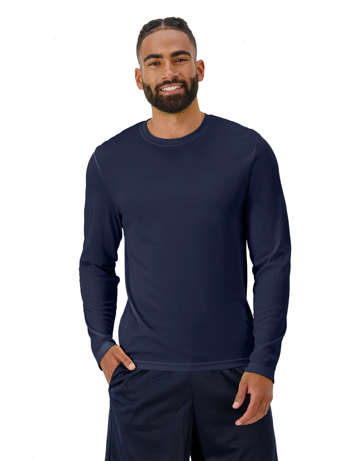 Hanes Sport Cool DRI Men's Performance Long Sleeve T-Shirt