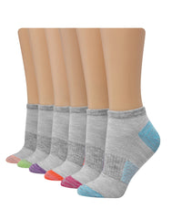 Hanes X-Temp Women's No Show Socks, 6-Pairs