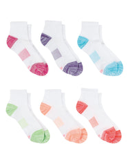 Hanes X-Temp Women's Ankle Socks, Extended Sizes, 6-Pairs
