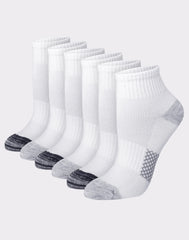 Hanes X-Temp Women's Ankle Socks, Extended Sizes, 6-Pairs