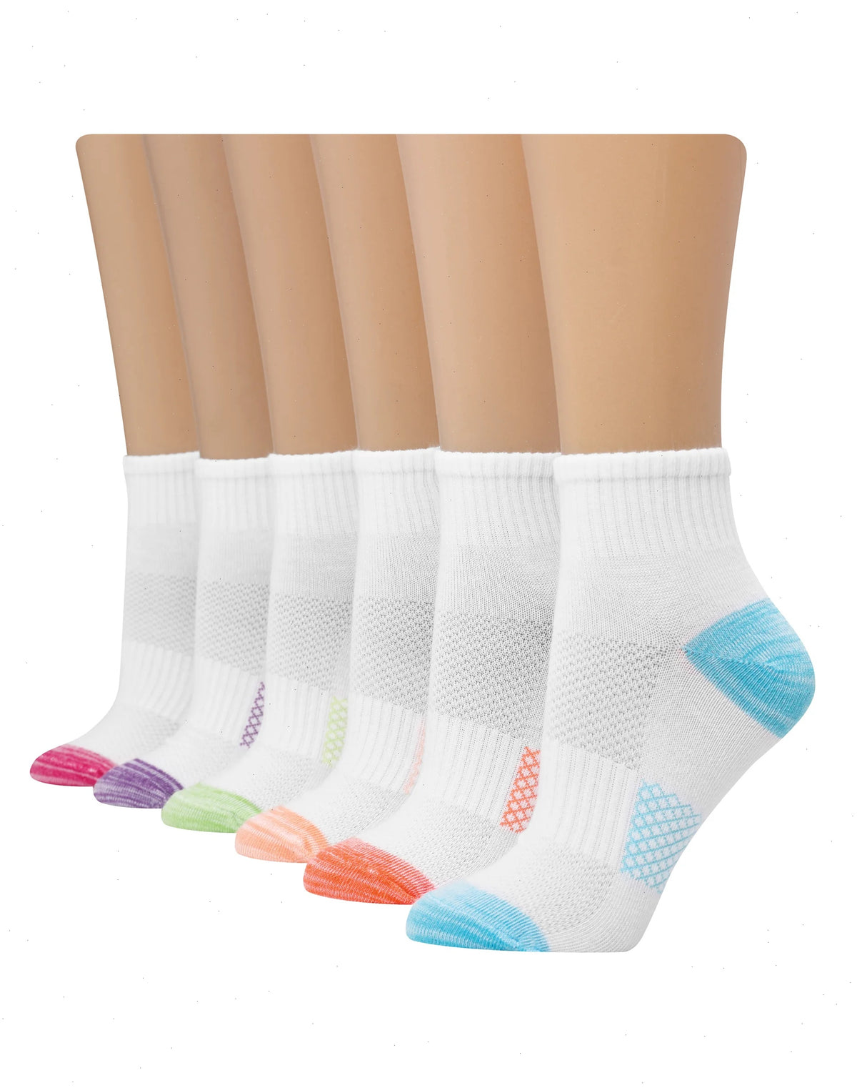 Hanes X-Temp Women's Ankle Socks, 6-Pairs