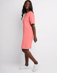 Hanes Essentials Women's T-Shirt Dress, Cotton