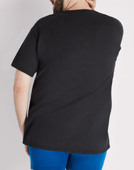 Hanes Ultimate Cotton Big Men&rsquo;s T-Shirt Pack, Black/Grey, 4-Pack, (Big &amp; Tall Sizes)