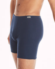 Hanes Men's Boxer Brief Super Value Pack, ComfortSoft Waistband, Assorted Blues, 10-Pack