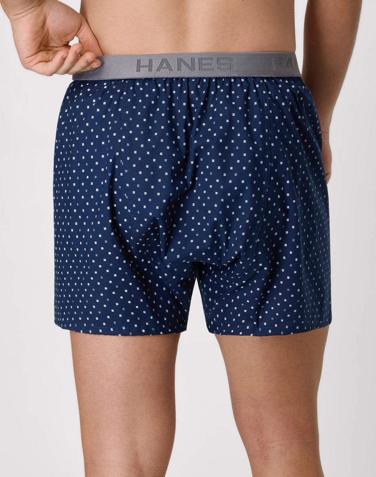 Hanes Ultimate Men's Woven Boxer Underwear, Assorted Plaids &amp; Prints, 5-Pack