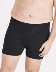 Hanes Ultimate Big Men’s Cotton Boxer Brief Underwear, 4-Pack (Big &amp; Tall Sizes)