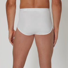 Hanes Men's Underwear Briefs Pack, 7-Pack, Sexy Men's Underwear, Moisture Wicking, White