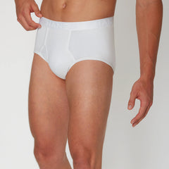 Hanes Men's Underwear Briefs Pack, 7-Pack, Sexy Men's Underwear, Moisture Wicking, White