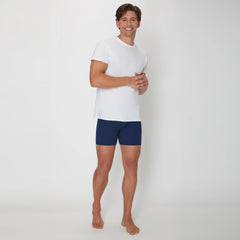 Hanes Ultimate Men’s ComfortSoft Crewneck Undershirt, White, 6-Pack