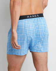 Hanes Ultimate Men's Boxer Underwear, Moisture-Wicking, 5-Pack