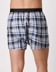 Hanes Ultimate Men's Woven Boxer Underwear, Assorted Plaids, 5-Pack