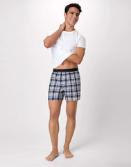 Hanes Ultimate Men's Woven Boxer Underwear, Assorted Plaids, 5-Pack