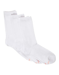 Hanes ComfortSoft&reg; Women's Crew Socks,Fits shoe sizes up to 8-12, 3-Pack