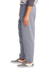 Hanes EcoSmart Men's Fleece Sweatpants, Value 2-Pack, 32"