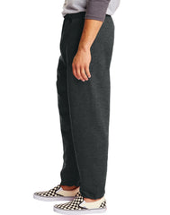 Hanes EcoSmart Men's Fleece Sweatpants, Value 2-Pack, 32"