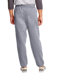 Hanes EcoSmart Men's Fleece Sweatpants, Value 2-Pack, 32"