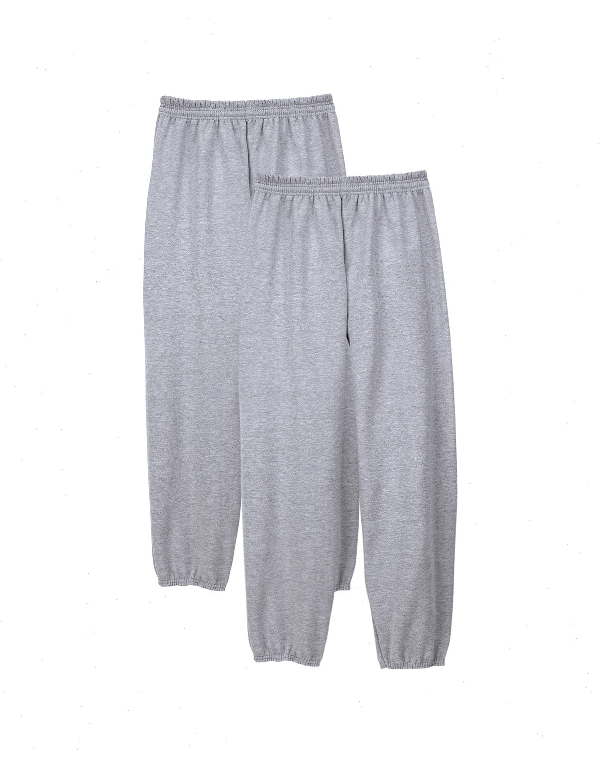 Hanes EcoSmart Men's Fleece Sweatpants, Value 2-Pack, 32"