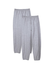 Hanes EcoSmart Men's Fleece Sweatpants, Value 2-Pack, 32"