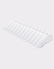 Hanes Men's Cushioned No Show Socks, X-Temp, 12-Pairs