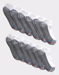 Hanes X-Temp Men's Cushioned Low Cut Socks, 12-Pairs