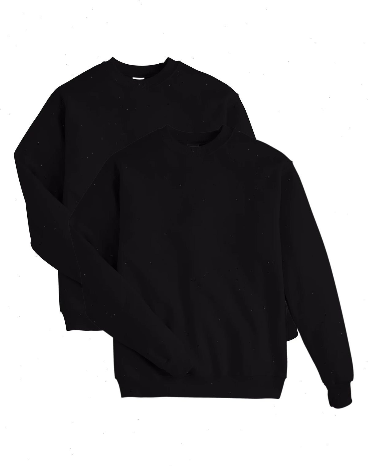 Hanes EcoSmart Men's Fleece Sweatshirt, Value 2-Pack (Big & Tall Sizes Available)