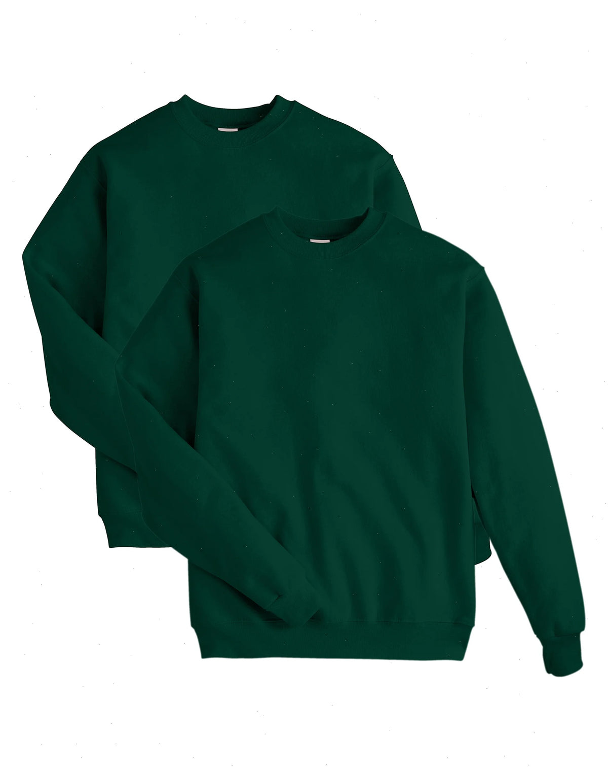 Hanes EcoSmart Men's Fleece Sweatshirt, Value 2-Pack (Big & Tall Sizes Available)