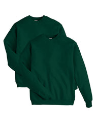 Hanes EcoSmart Men's Fleece Sweatshirt, Value 2-Pack (Big & Tall Sizes Available)