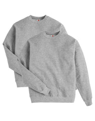 Hanes EcoSmart Men's Fleece Sweatshirt, Value 2-Pack (Big & Tall Sizes Available)