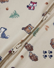 Hanes Pure Comfort Baby Long Sleeve Footless Sleep N' Play, Organic Cotton, Boys &amp; Girls