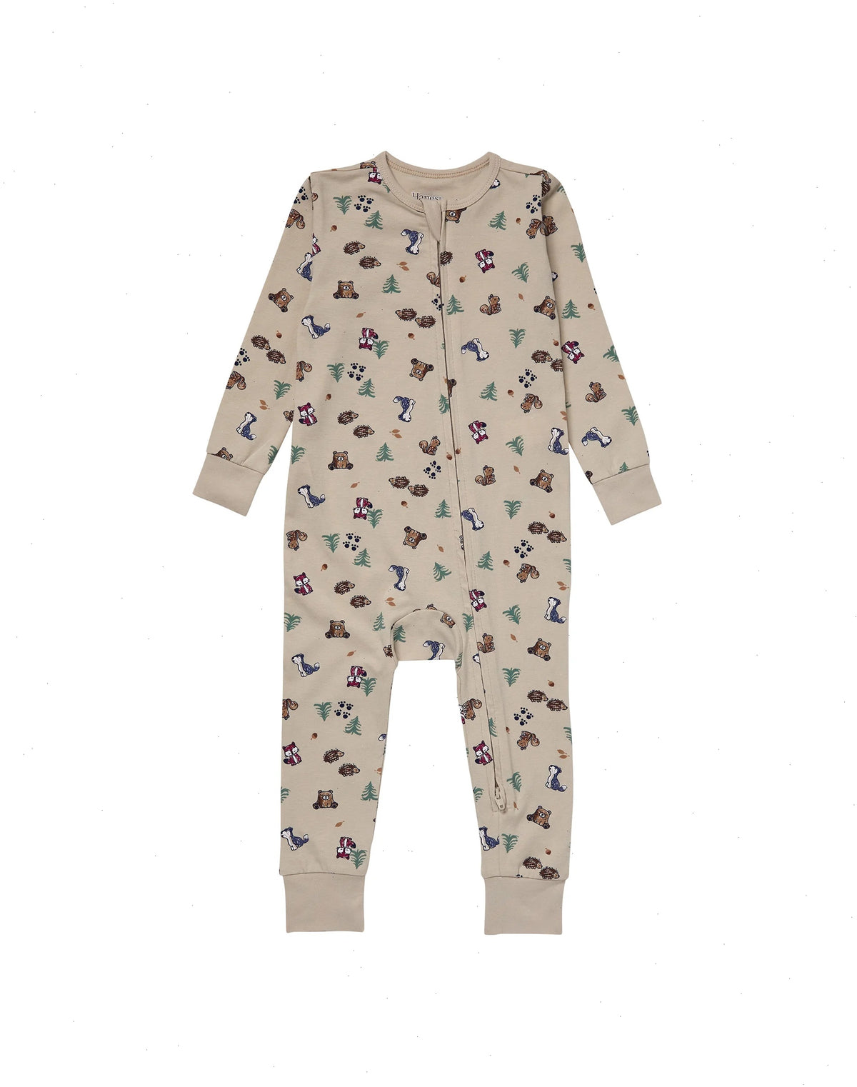 Hanes Pure Comfort Baby Long Sleeve Footless Sleep N' Play, Organic Cotton, Boys &amp; Girls