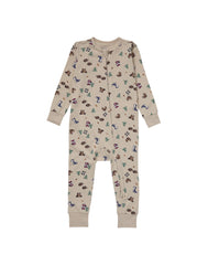 Hanes Pure Comfort Baby Long Sleeve Footless Sleep N' Play, Organic Cotton, Boys &amp; Girls