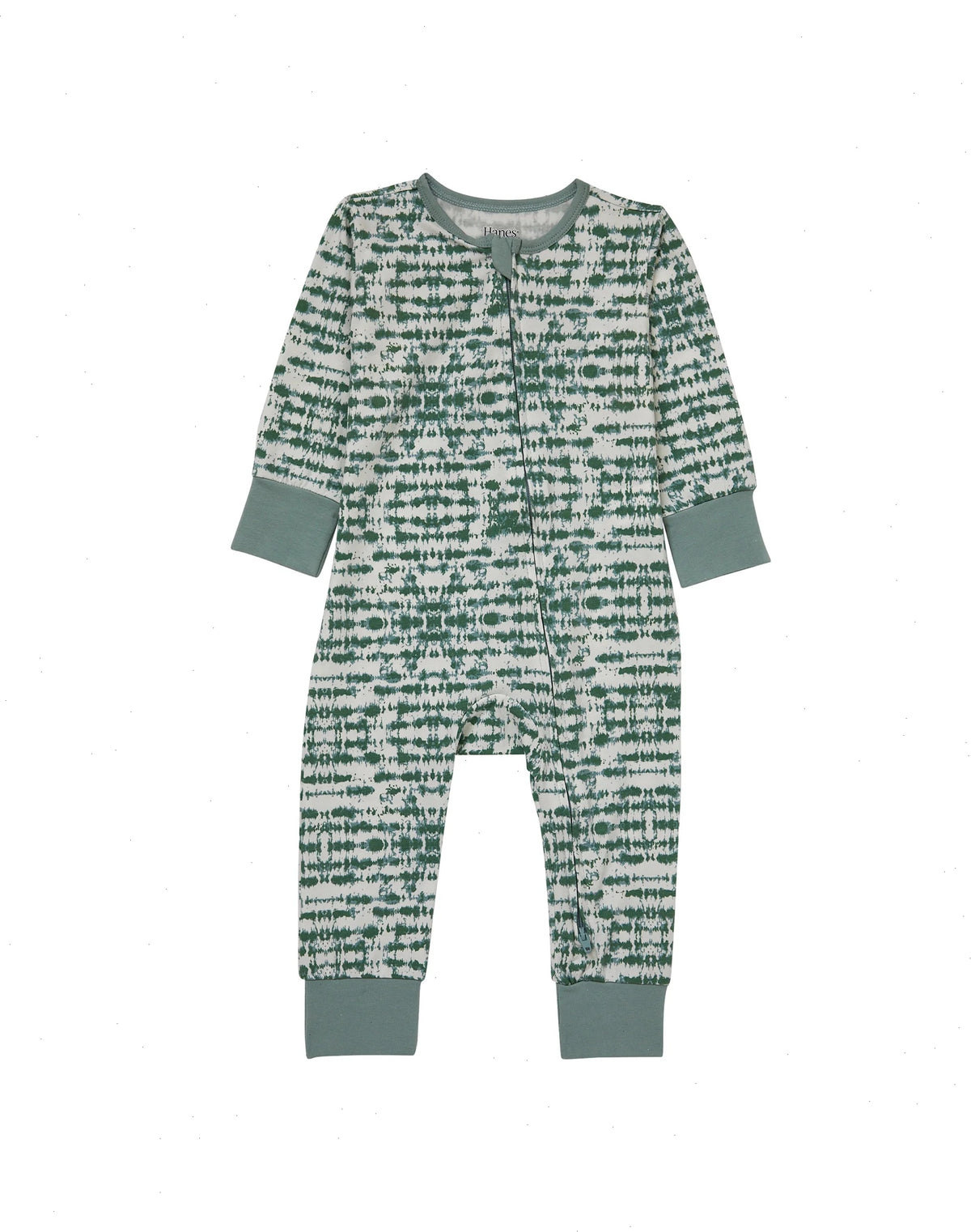 Hanes Pure Comfort Baby Long Sleeve Footless Sleep N' Play, Organic Cotton, Boys &amp; Girls