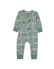 Hanes Pure Comfort Baby Long Sleeve Footless Sleep N' Play, Organic Cotton, Boys &amp; Girls