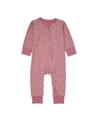 Hanes Pure Comfort Baby Long Sleeve Footless Sleep N' Play, Organic Cotton, Boys &amp; Girls