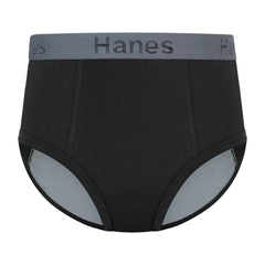 Hanes Confident Nights Boys' Brief, 3-Pack, Lined Boys' Nighttime Underwear, Comfortable Overnight Underwear for Boys