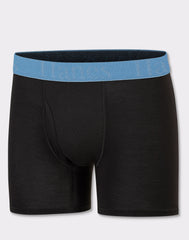 Hanes Originals Boys' SuperSoft Boxer Brief Underwear, Black, 5-Pack