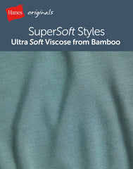 Hanes Originals Boys' SuperSoft Knit Boxer Underwear, 5-Pack